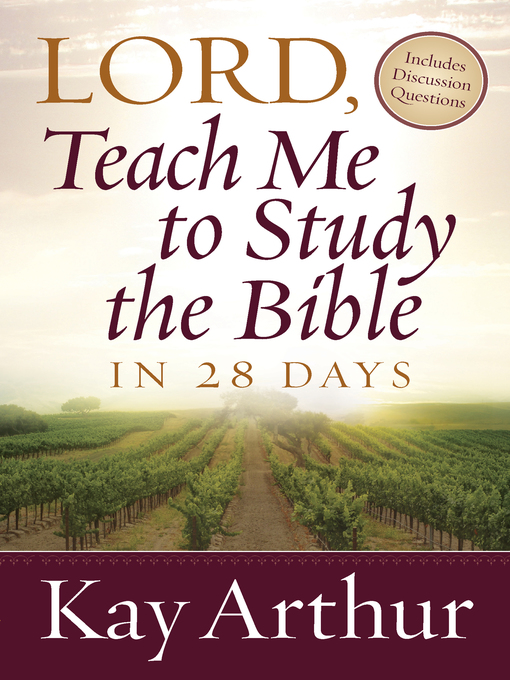Lord, Teach Me to Study the Bible in 28 Days (eBook)